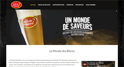 Desktop Screenshot of lemondedesbieres.com